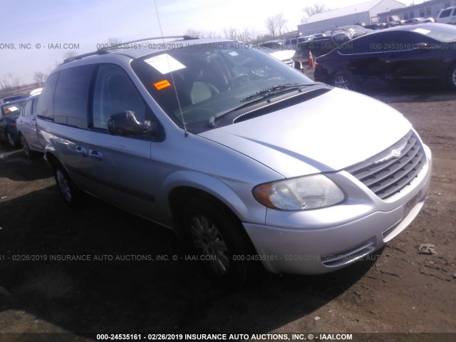 1A4GP45RX6B626719 - 2006 CHRYSLER TOWN & COUNTRY  SILVER photo 1