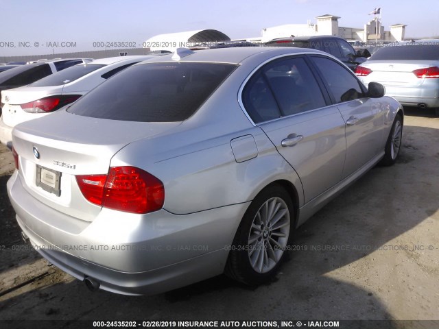 WBAPN73579A266555 - 2009 BMW 335 D SILVER photo 4