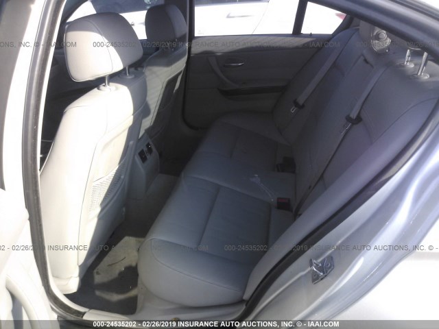 WBAPN73579A266555 - 2009 BMW 335 D SILVER photo 8