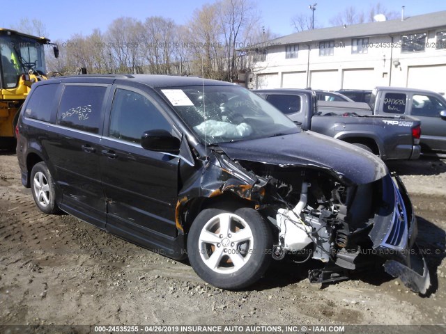 2V4RW3DG2BR626212 - 2011 VOLKSWAGEN ROUTAN SE BLACK photo 1