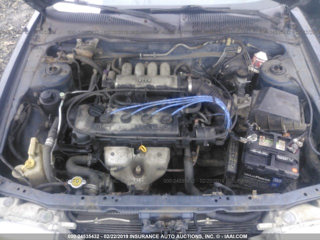 1N4EB31P4RC821732 - 1994 NISSAN SENTRA E/XE/GXE/LE BLUE photo 10