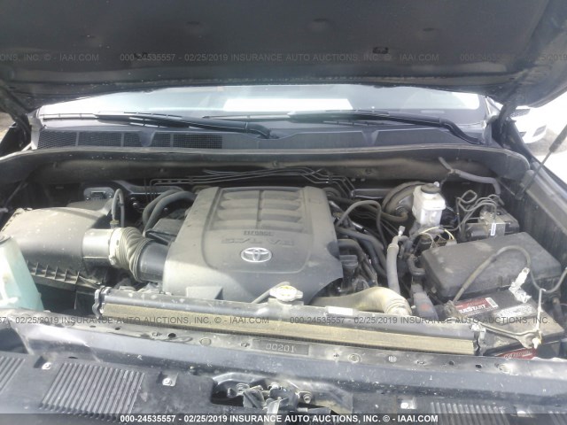 5TFAW5F18GX537796 - 2016 TOYOTA TUNDRA CREWMAX 1794/PLATINUM 黑色 照片 10