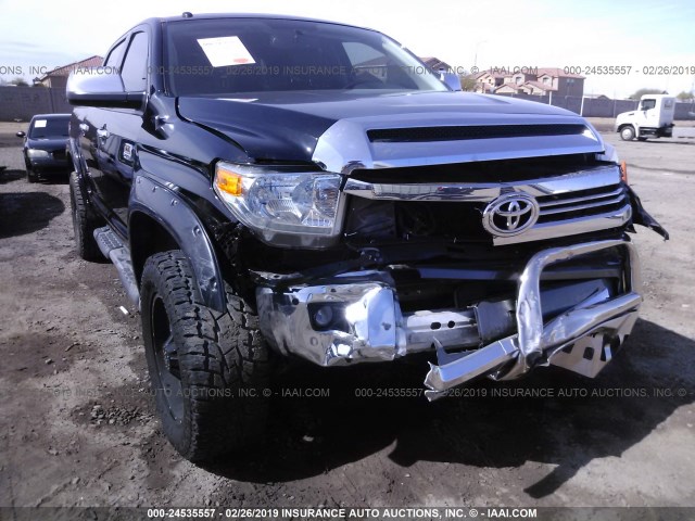 5TFAW5F18GX537796 - 2016 TOYOTA TUNDRA CREWMAX 1794/PLATINUM 黑色 照片 6