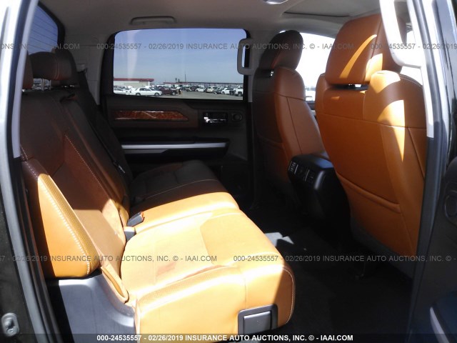 5TFAW5F18GX537796 - 2016 TOYOTA TUNDRA CREWMAX 1794/PLATINUM 黑色 照片 8