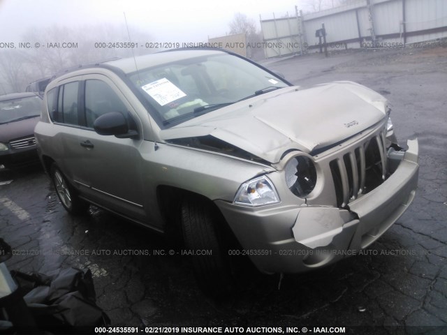 1J4NT4FA7AD523525 - 2010 JEEP COMPASS SPORT GOLD photo 1