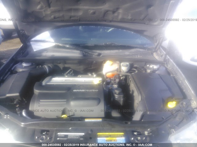 YS3FD46Y171141031 - 2007 SAAB 9-3 2.0T GRAY photo 10