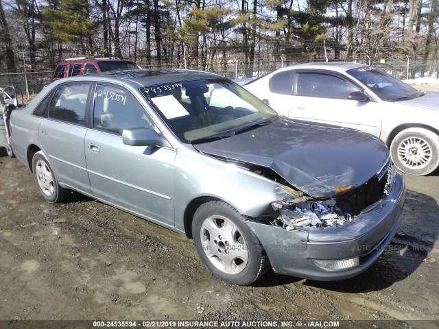 4T1BF28B23U309468 - 2003 TOYOTA AVALON XL/XLS GREEN photo 1