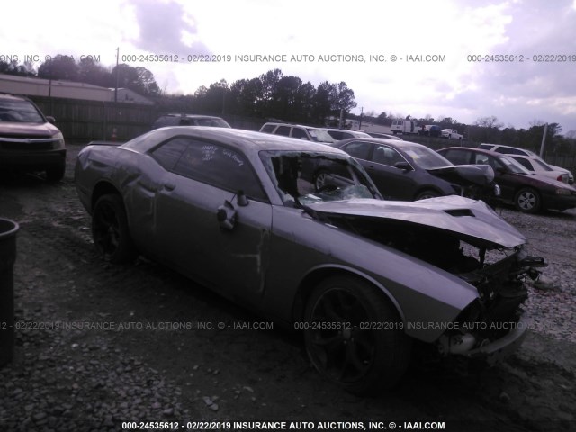 2C3CDZAG5HH578026 - 2017 DODGE CHALLENGER SXT GRAY photo 1