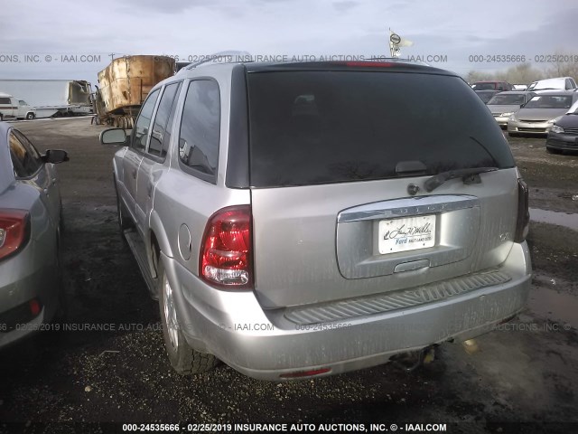 5GADT13SX72219706 - 2007 BUICK RAINIER CXL SILVER photo 3