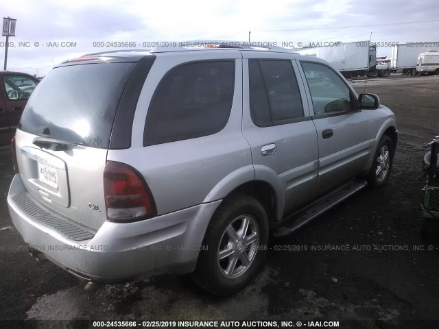 5GADT13SX72219706 - 2007 BUICK RAINIER CXL SILVER photo 4