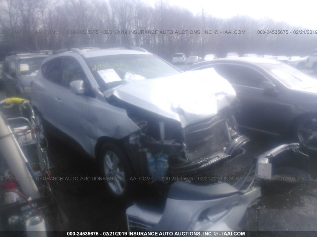 KM8JU3AC1DU605397 - 2013 HYUNDAI TUCSON GLS/LIMITED 银色 照片 1