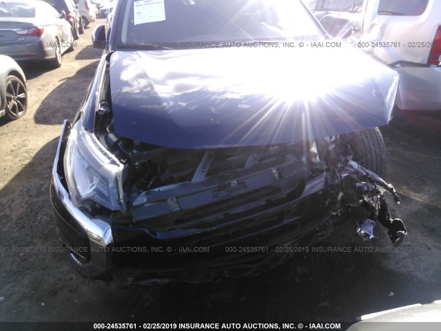 JA4AD3A33JZ017742 - 2018 MITSUBISHI OUTLANDER SE/SEL BLUE photo 6