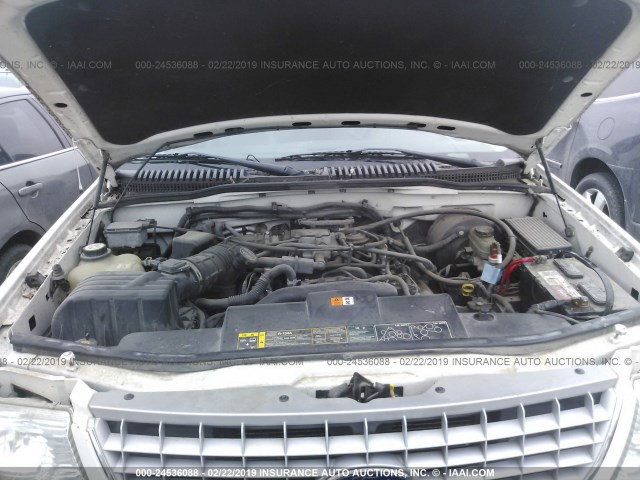 1FMDU75W62ZC85972 - 2002 FORD EXPLORER LIMITED 白色 照片 10