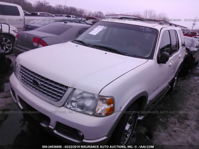 1FMDU75W62ZC85972 - 2002 FORD EXPLORER LIMITED 白色 照片 2