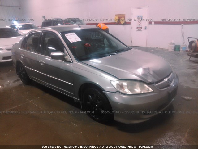 JHMES96614S010979 - 2004 HONDA CIVIC HYBRID GOLD photo 1