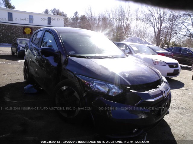 3CZRU6H54JM732400 - 2018 HONDA HR-V EX PURPLE photo 1