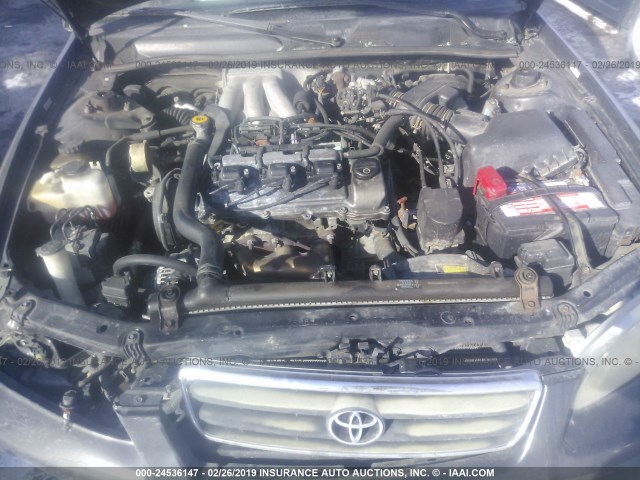 4T1BF22K71U968586 - 2001 TOYOTA CAMRY LE/XLE GRAY photo 10