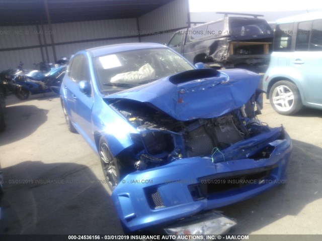 JF1GR7E61DG833965 - 2013 SUBARU IMPREZA WRX BLUE photo 1