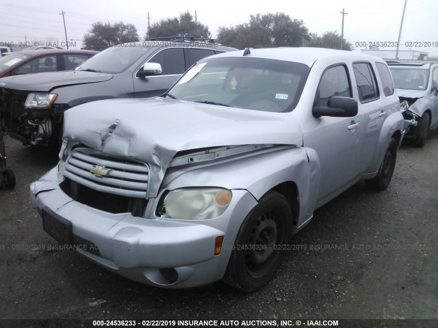 3GNCA13B39S615135 - 2009 CHEVROLET HHR LS Plata foto 2