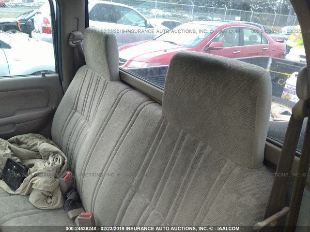 5TENL42N61Z863741 - 2001 TOYOTA TACOMA WHITE photo 8