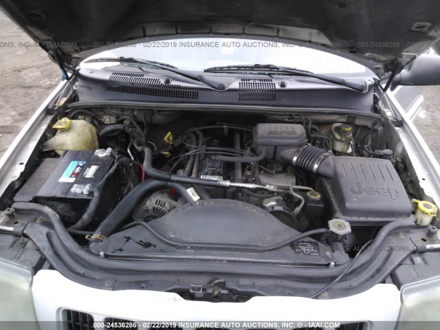 1J4GW48S14C276938 - 2004 JEEP GRAND CHEROKEE LAREDO/COLUMBIA/FREEDOM 银色 照片 10