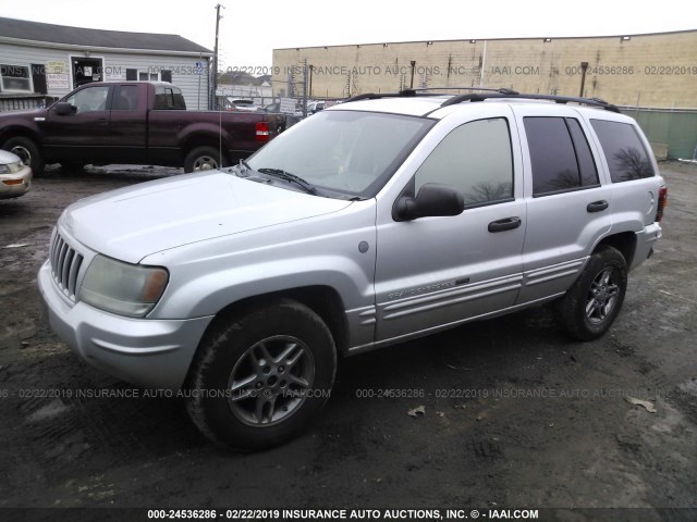 1J4GW48S14C276938 - 2004 JEEP GRAND CHEROKEE LAREDO/COLUMBIA/FREEDOM 银色 照片 2
