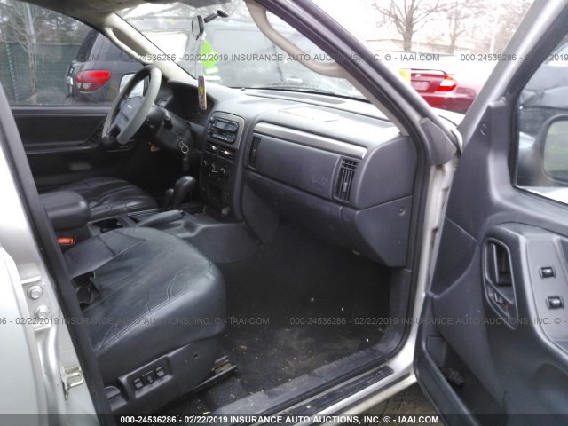 1J4GW48S14C276938 - 2004 JEEP GRAND CHEROKEE LAREDO/COLUMBIA/FREEDOM 银色 照片 5