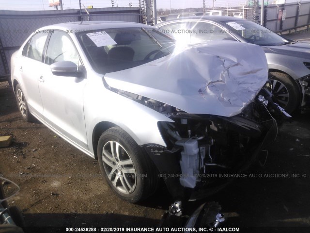 3VWLL7AJ5EM321358 - 2014 VOLKSWAGEN JETTA TDI SILVER photo 1