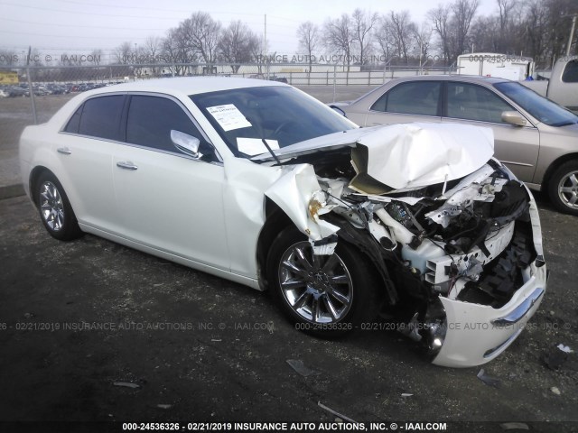 2C3CCACGXCH227347 - 2012 CHRYSLER 300 LIMITED WHITE photo 1