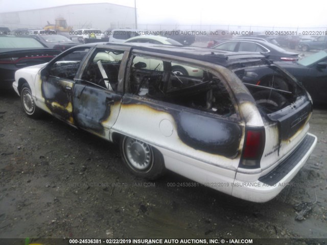 1G1BL8379PW144752 - 1993 CHEVROLET CAPRICE CLASSIC WHITE photo 3