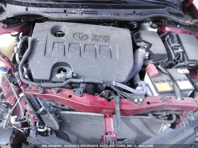 JTNKARJE2GJ503548 - 2016 TOYOTA SCION IM RED photo 10