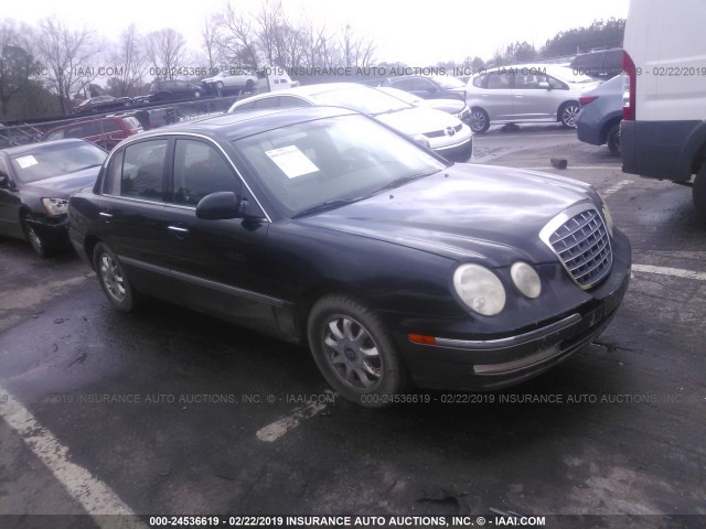 KNALD124855074538 - 2005 KIA AMANTI BLACK photo 1