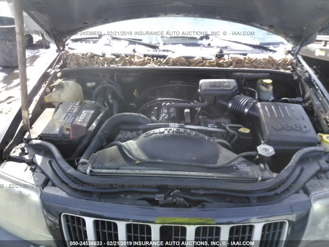 1J4GW48S44C319832 - 2004 JEEP GRAND CHEROKEE LAREDO/COLUMBIA/FREEDOM 黑色 照片 10