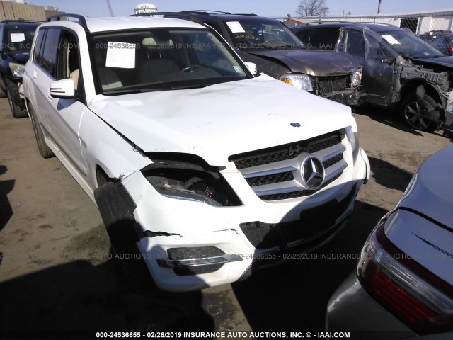 WDCGG8JB4DG045295 - 2013 MERCEDES-BENZ GLK 350 4MATIC WHITE photo 6