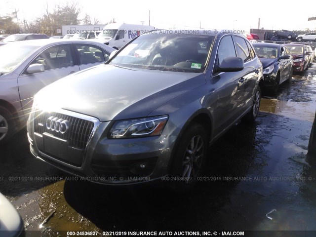 WA1LFAFP7CA106265 - 2012 AUDI Q5 PREMIUM PLUS GRAY photo 2