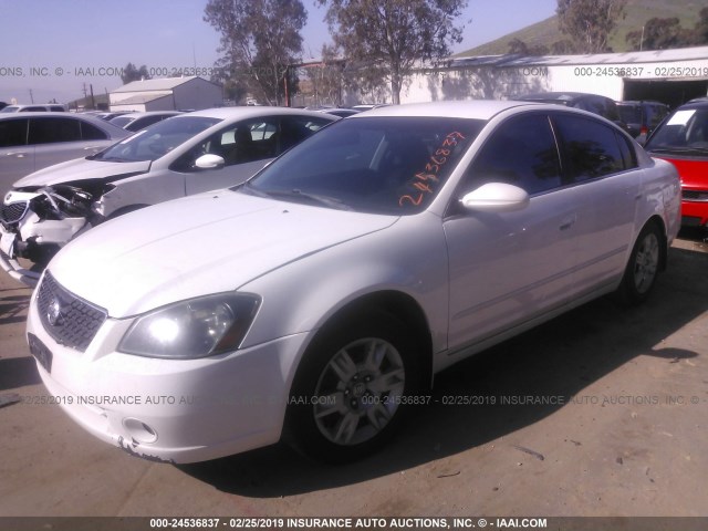 1N4AL11D26N439253 - 2006 NISSAN ALTIMA S/SL WHITE photo 2