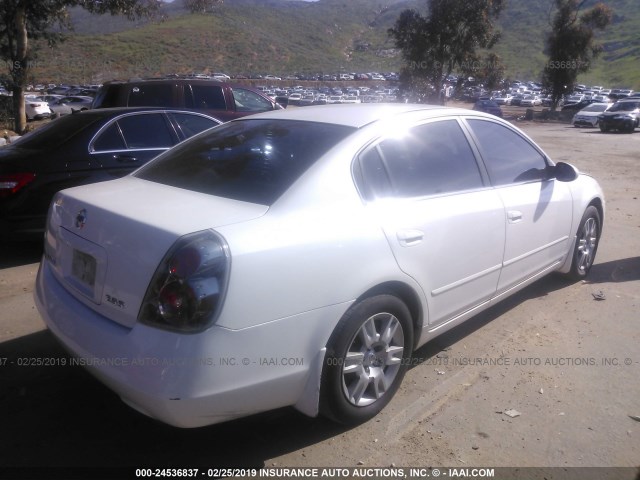 1N4AL11D26N439253 - 2006 NISSAN ALTIMA S/SL WHITE photo 4