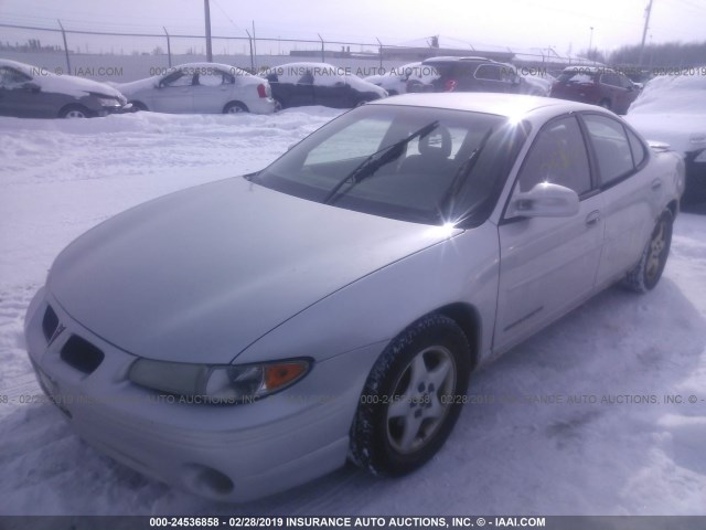 1G2WK52J52F196030 - 2002 PONTIAC GRAND PRIX SE 银色 照片 2