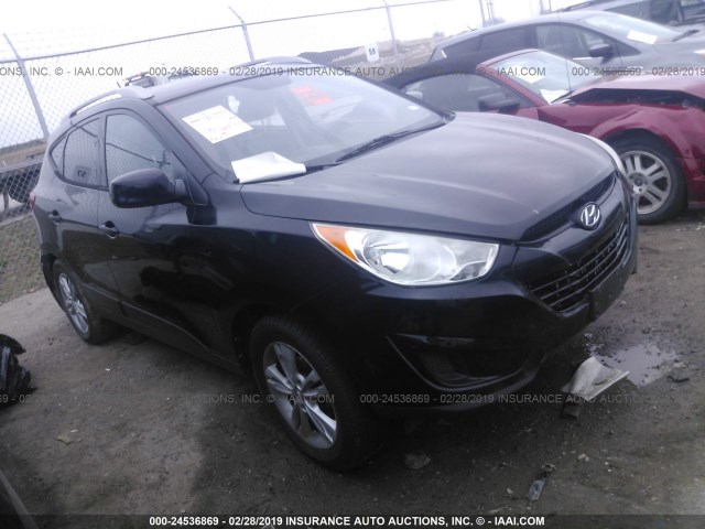 KM8JU3AC4BU194686 - 2011 HYUNDAI TUCSON GLS/LIMITED 黑色 照片 1