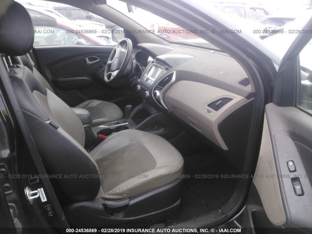 KM8JU3AC4BU194686 - 2011 HYUNDAI TUCSON GLS/LIMITED 黑色 照片 5