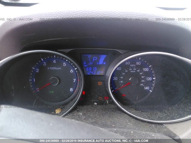 KM8JU3AC4BU194686 - 2011 HYUNDAI TUCSON GLS/LIMITED 黑色 照片 7