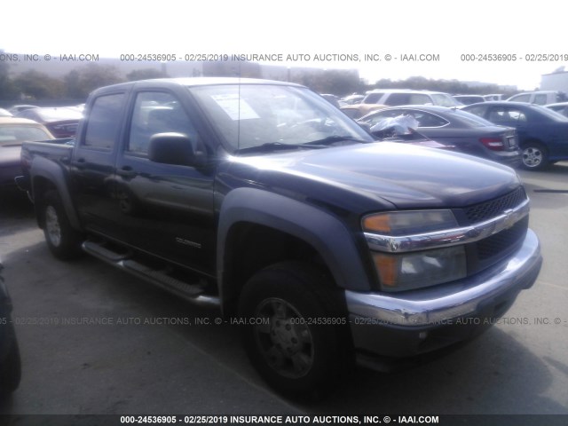 1GCDS136658118709 - 2005 CHEVROLET COLORADO BLACK photo 1