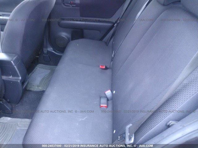 JTLKE50E191094033 - 2009 TOYOTA SCION XB MAROON photo 8