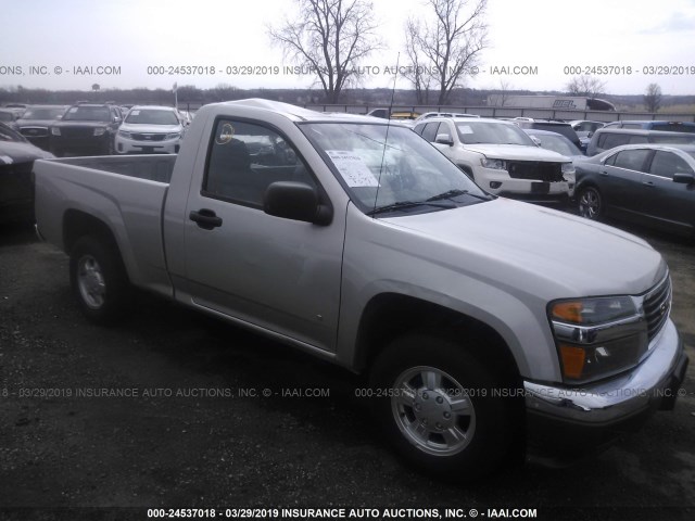 1GTCS148X68211021 - 2006 GMC CANYON Champagne photo 1