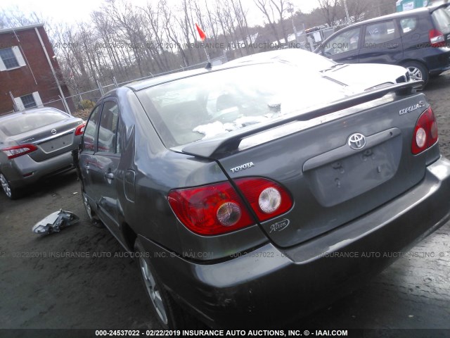 2T1BR32E16C699694 - 2006 TOYOTA COROLLA CE/LE/S GRAY photo 3