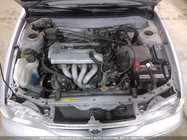 2T1BR12E0XC154138 - 1999 TOYOTA COROLLA VE/CE/LE 银色 照片 10