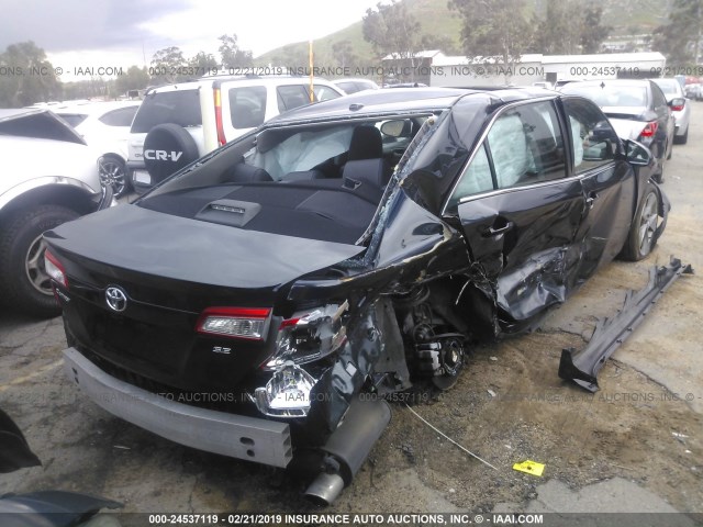 4T1BF1FK8EU316876 - 2014 TOYOTA CAMRY L/SE/LE/XLE 黑色 照片 4