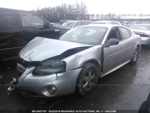 2G2WP552971162810 - 2007 PONTIAC GRAND PRIX SILVER photo 2