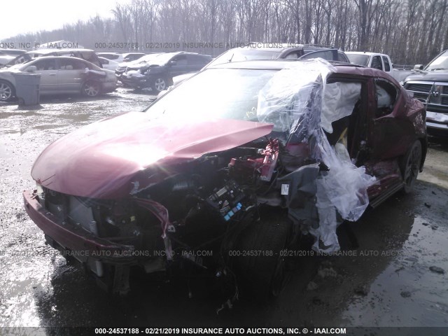 JTKJF5C72GJ026251 - 2016 TOYOTA SCION TC წითელი ფოტო 2