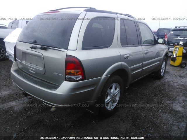 1GHDT13S032116216 - 2003 OLDSMOBILE BRAVADA BEIGE photo 4